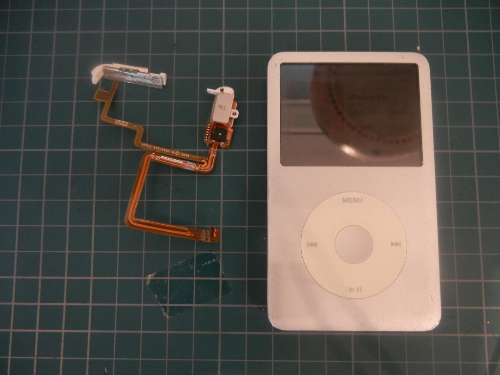 iPodClassicも修理します