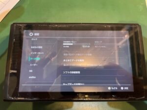 Nintendo Switch SDカードスロット周辺の様子