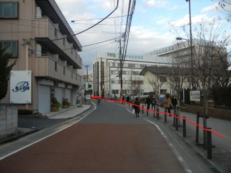 スマスタイル戸田店までの案内写真
