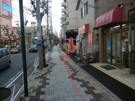 スマスタイル戸田店までの案内写真