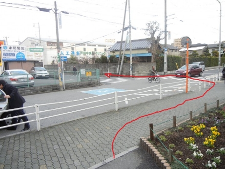 スマスタイル戸田店までの案内写真