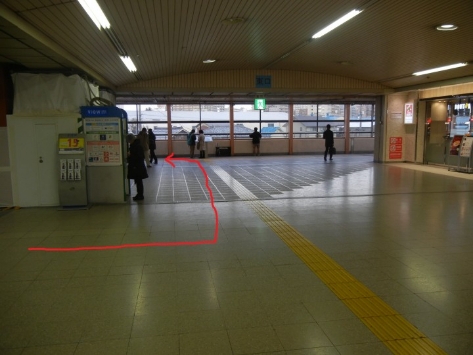 スマスタイル戸田店までの案内写真
