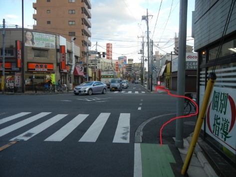スマスタイル戸田店までの案内写真