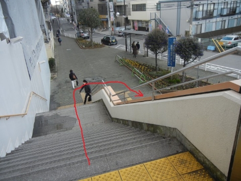 スマスタイル戸田店までの案内写真